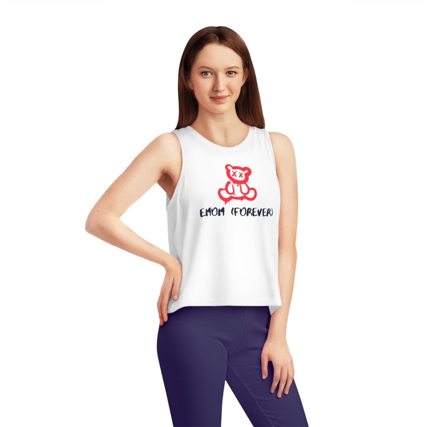 EMOM (forever) - Womens Dancers Cropped Tank Top