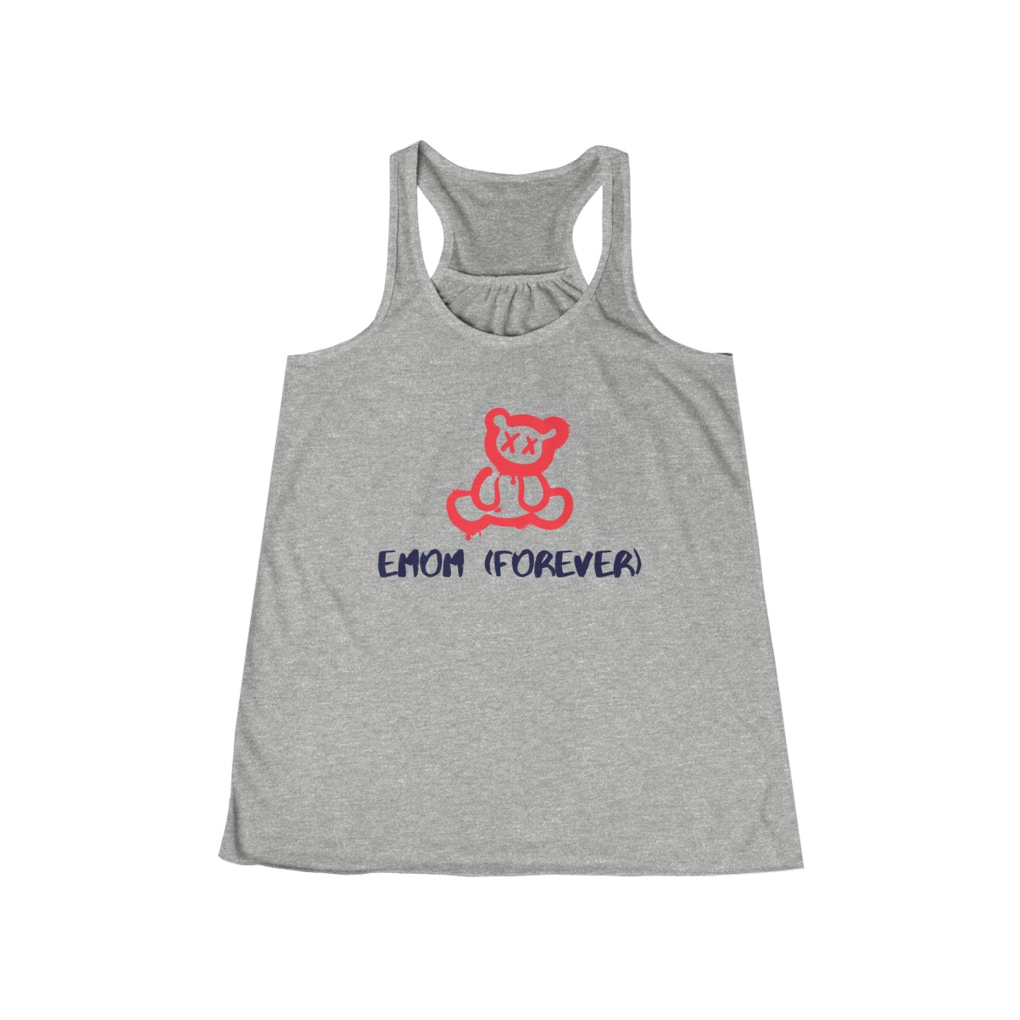 EMOM (forever) - Womens Flowy Racerback Tank