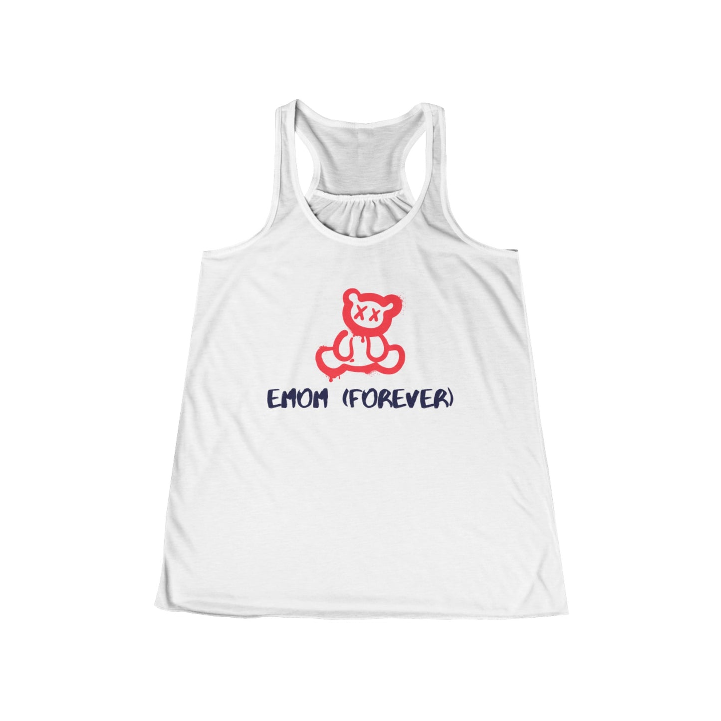 EMOM (forever) - Womens Flowy Racerback Tank