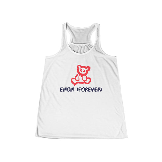 EMOM (forever) - Womens Flowy Racerback Tank